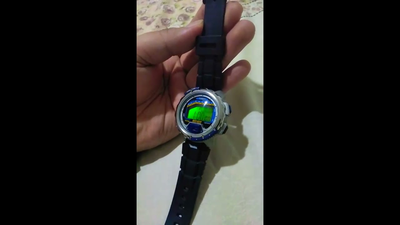 Rare watch! Timex Reef Gear Indiglo NG00