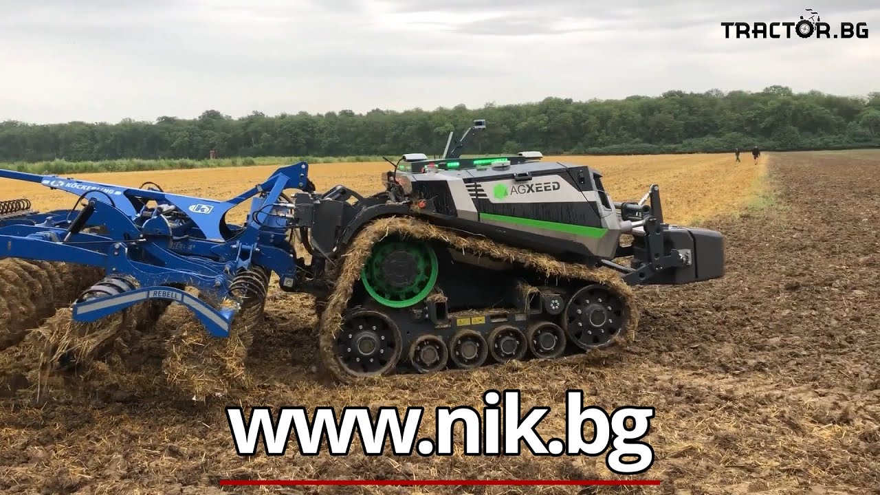 AgXeed Ag Bot Т2 - автономният робот, който започна работа по българските полета
