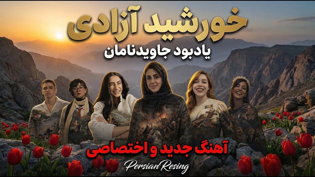 خورشید آزادی | یادبود جاویدنامان ایران | آهنگ جدید و اختصاصی - PersianReSing
