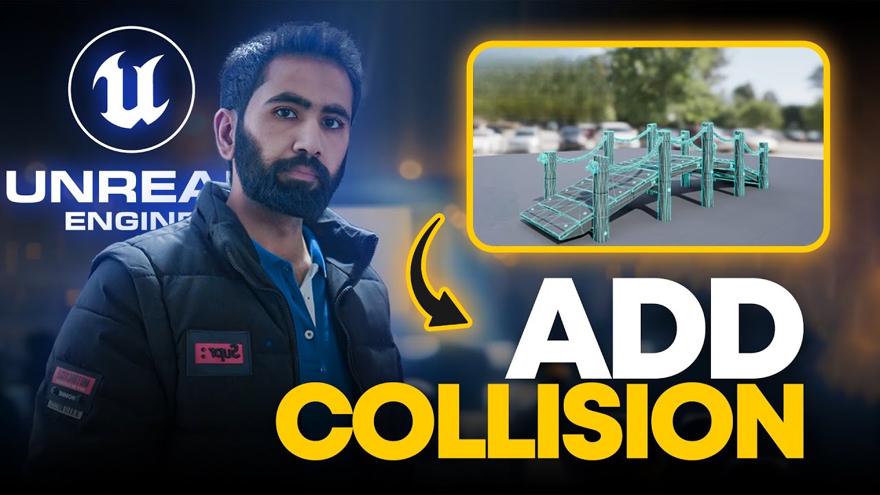 How to Add Collision in Unreal Engine 5.4 | How to Apply Collision Unreal Engine 5.4