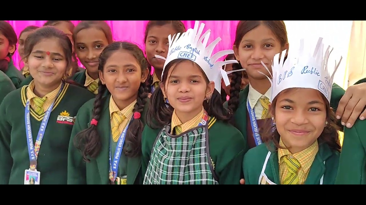 FOOD STALL CELEBRATION AT BPS PUBLIC ENGLISH SCHOOL GOPALGANJ 