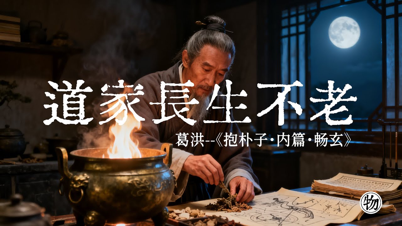 第1集 | 長生不老的可行性，1700多年前，道傢宗師葛洪《抱朴子・內篇・暢玄》解讀：從宇宙本源到生命永恆，玄道的本源與人生智慧：超越聲色富貴，回歸清靜無為，探索道家哲學的永恆之樂
