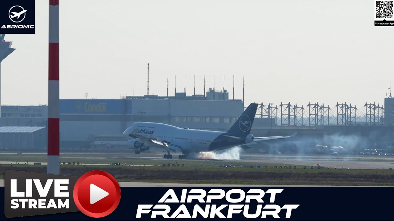 ✈️ LIVE 2K Frankfurt Airport (FRA) — Thursday Morning: Sunny 15°C RWY 18 Departures | 19 Mar 2026