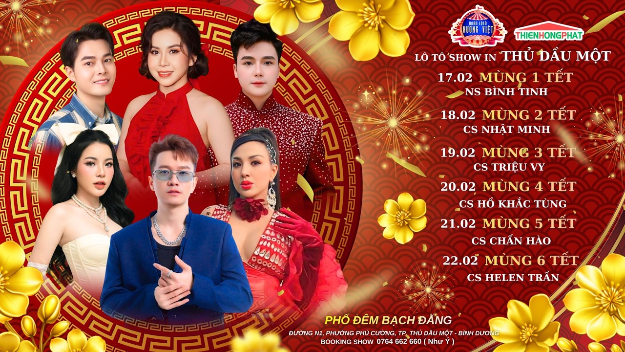 [ LIVE ] Lô tô show Hương Việt: ĐÊM GIAO THỪA ( 15/02/2026 - 29 TET AL )