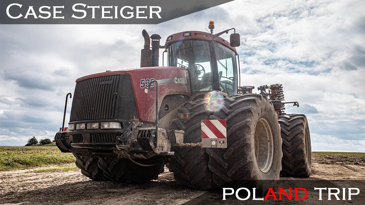 Case Steiger 535 - POWER SOUND - Poland Trip 🇵🇱 ▶ Agriculture Gemanyy