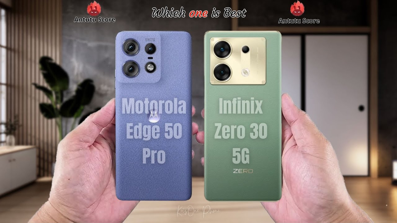 Motorola Edge 50 Pro vs Infinix Zero 30 5G  Full comparison ⚡Which one is Best
