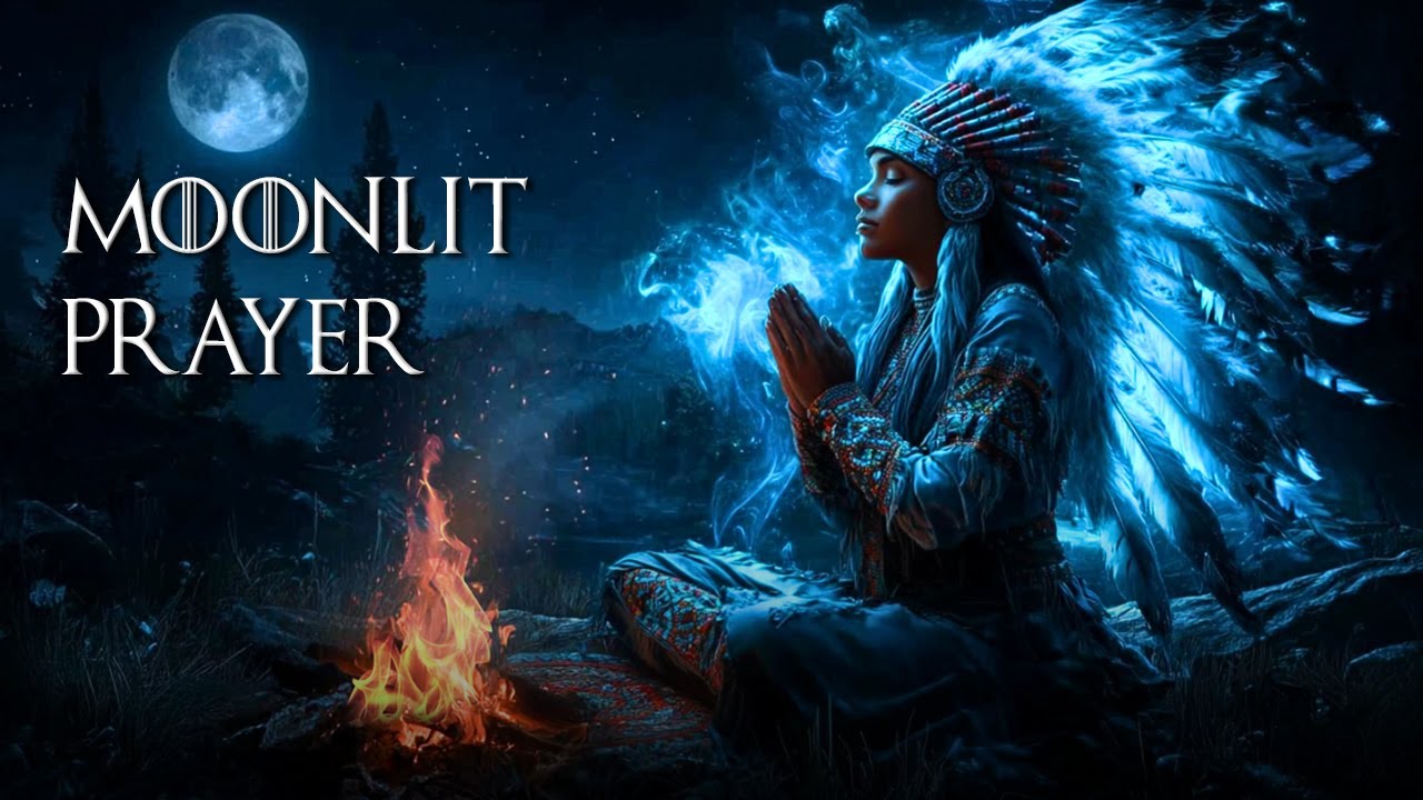 Moonlit Prayer | Native American Flute Music for Meditation, Healing, and Sleep