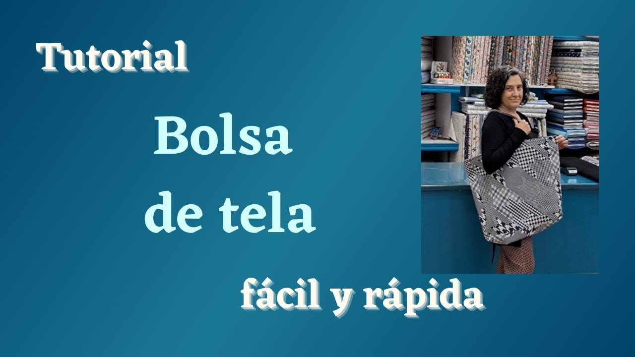 Tutorial de maxibolsa funcional, patrón gratis ✂🧵
