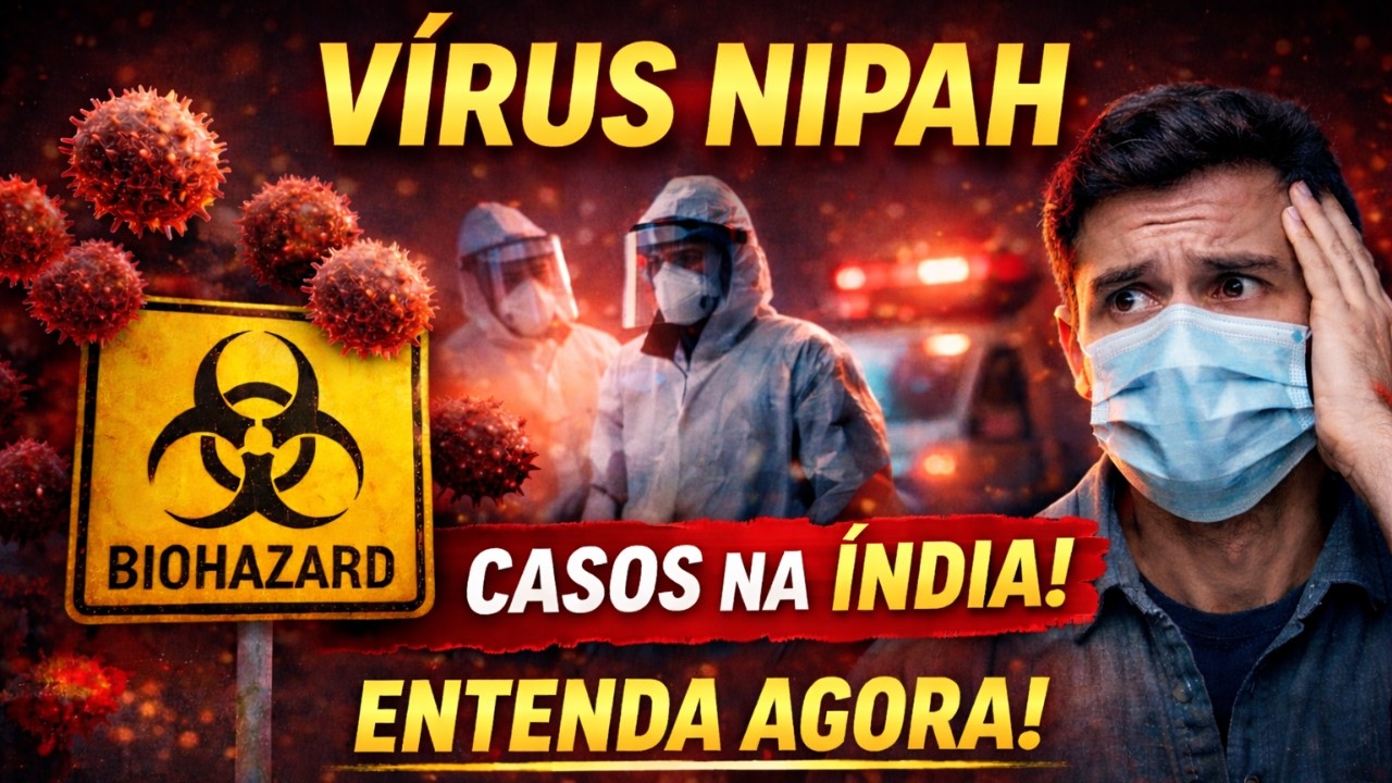 Vírus Nipah voltou a preocupar o mundo após casos na Índia – entenda AGORA!