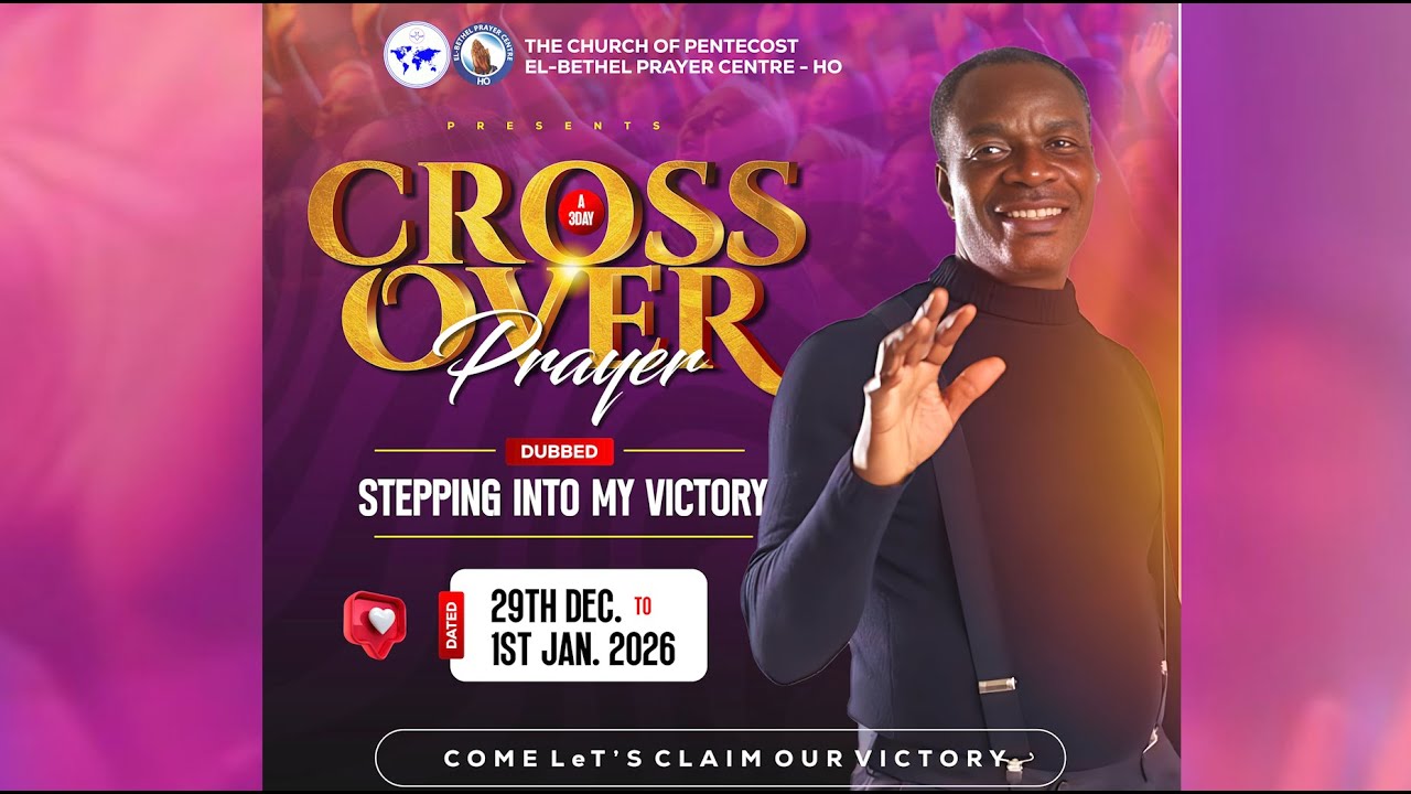 🔴Live 31/12/2025🔴 WED. MORNING SERVICE - CROSSOVER PRAYER CONFERENCE