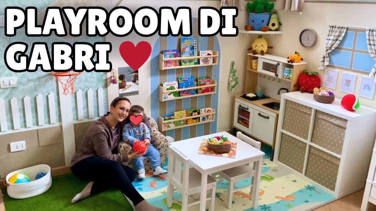🏠✨HOME TOUR DI GABRIELE ✨🌈 PLAYROOM | Eleonora Home