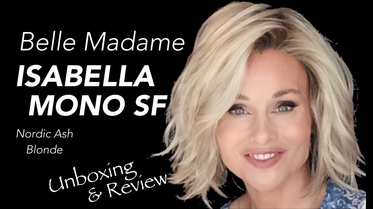 Belle Madame ISABELLA MONO SF Wig Review | NORDIC ASH BLONDE | UNBOXING & Application & STYLING!