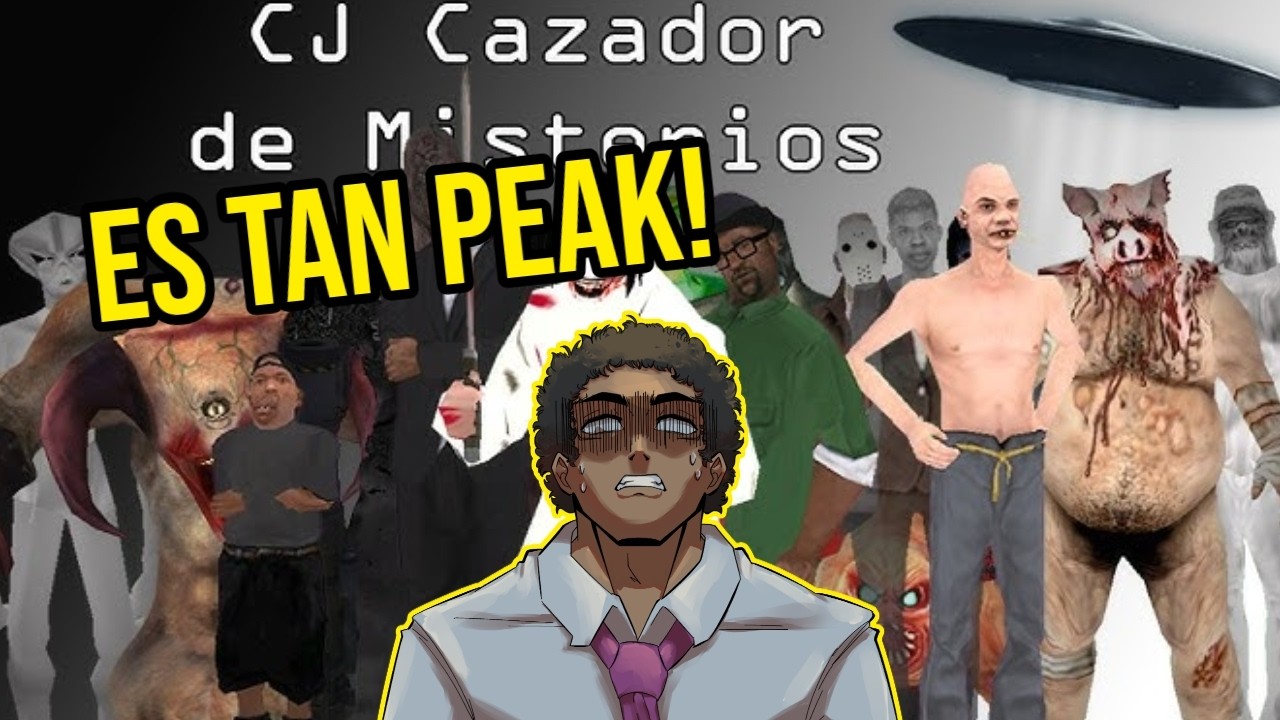 ENGAIL REACCIONA A GTA San Andreas - CJ Cazador de Misterios: Jeff the Killer