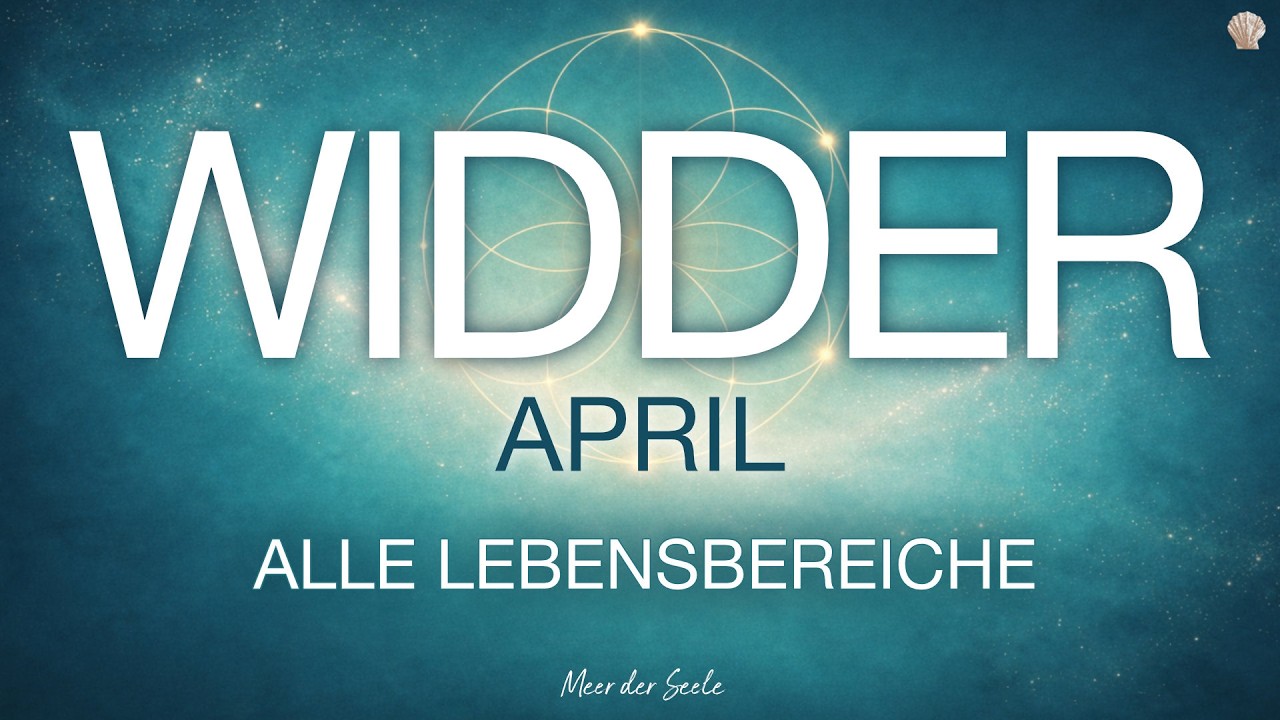 Widder ♈️ Tarot Monatslegung April &ndash; Liebe, Beruf & Alltag (was jetzt wichtig ist)