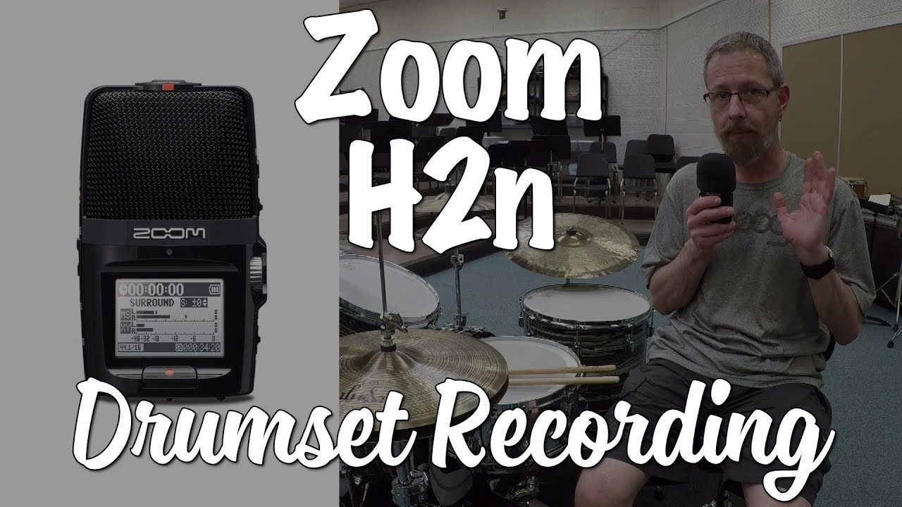 Zoom H2n Drumset Recording