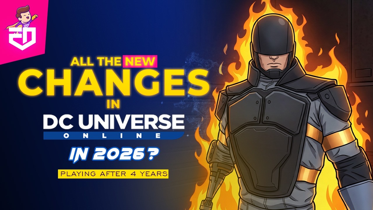 DC Universe Online in 2026 | All the NEW Changes | iEddy Gaming