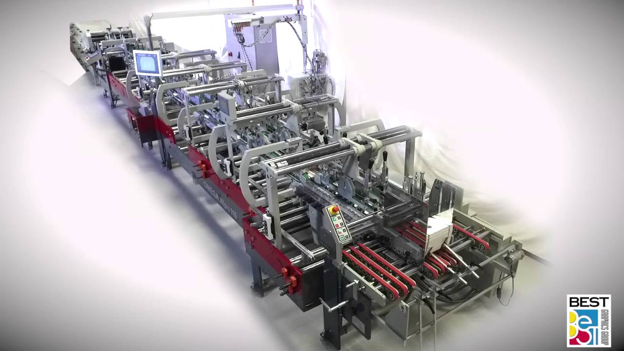 Best Graphics - Omega Allpro Folder Gluer Video