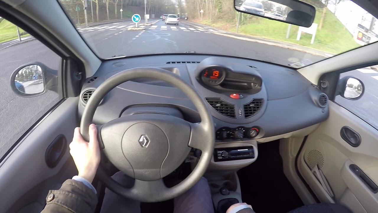 Renault Twingo II 1.2i (2009) - POV Drive