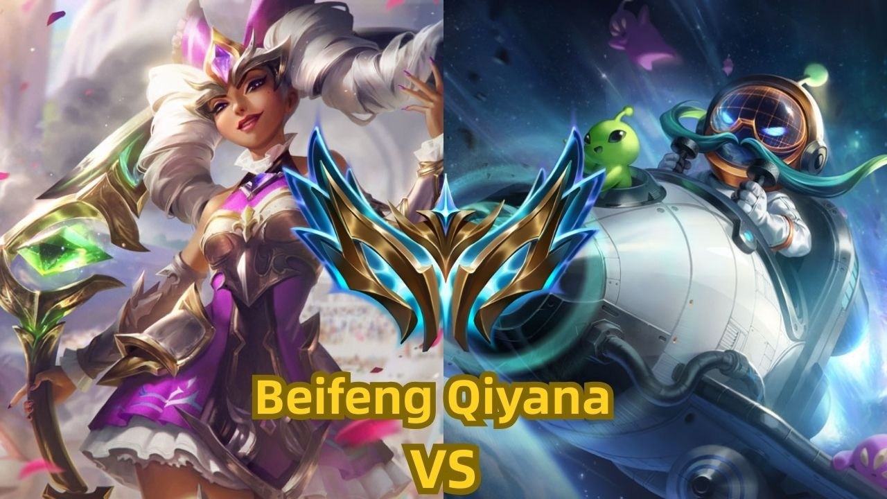Beifeng Qiyana VS Corki — Challenger CN Super Server