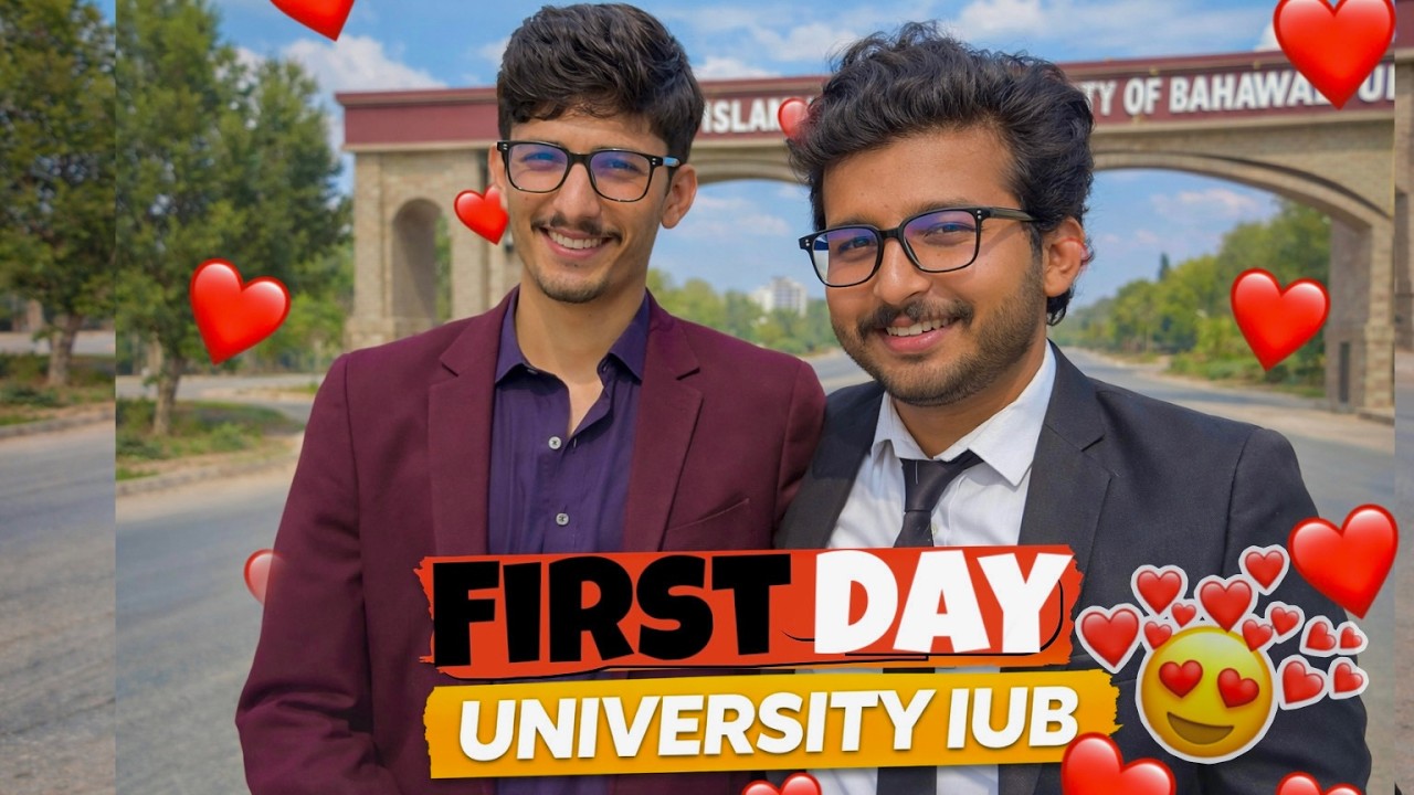First Day in iub 😍