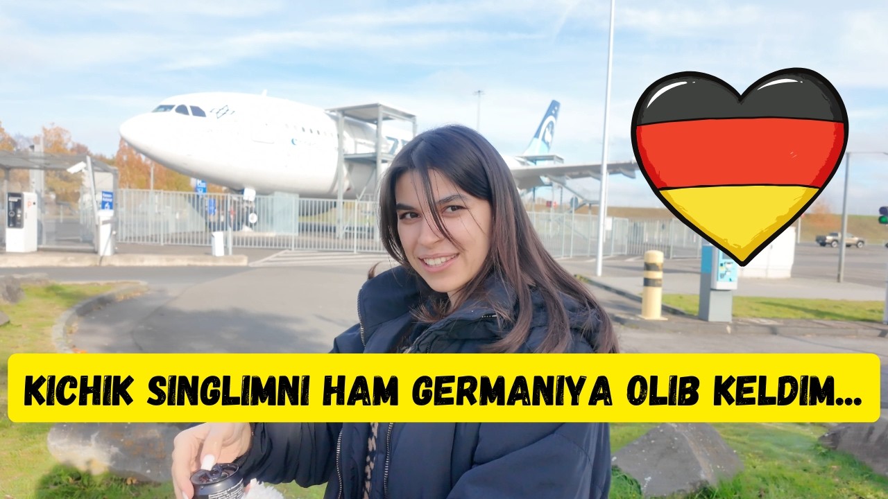 3 OPA-SINGIL ENDI GERMANIYADA YASHAYMIZ???? KICHIK SINGLIMNI KUTIB OLDIK.