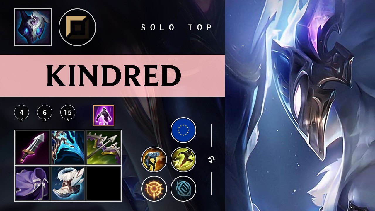 Kindred Top vs Pantheon - EUW  Patch 26.03