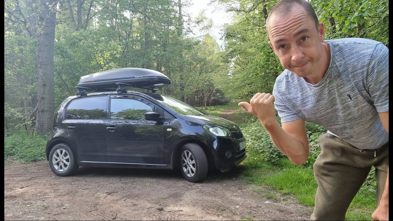 Tiny car camping in Thetford Forest