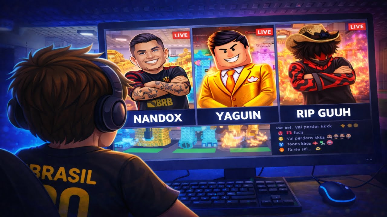 🔴 AO VIVO: CAMPEONATO X BRAINROT  🧠🔥! #robloxpvp 