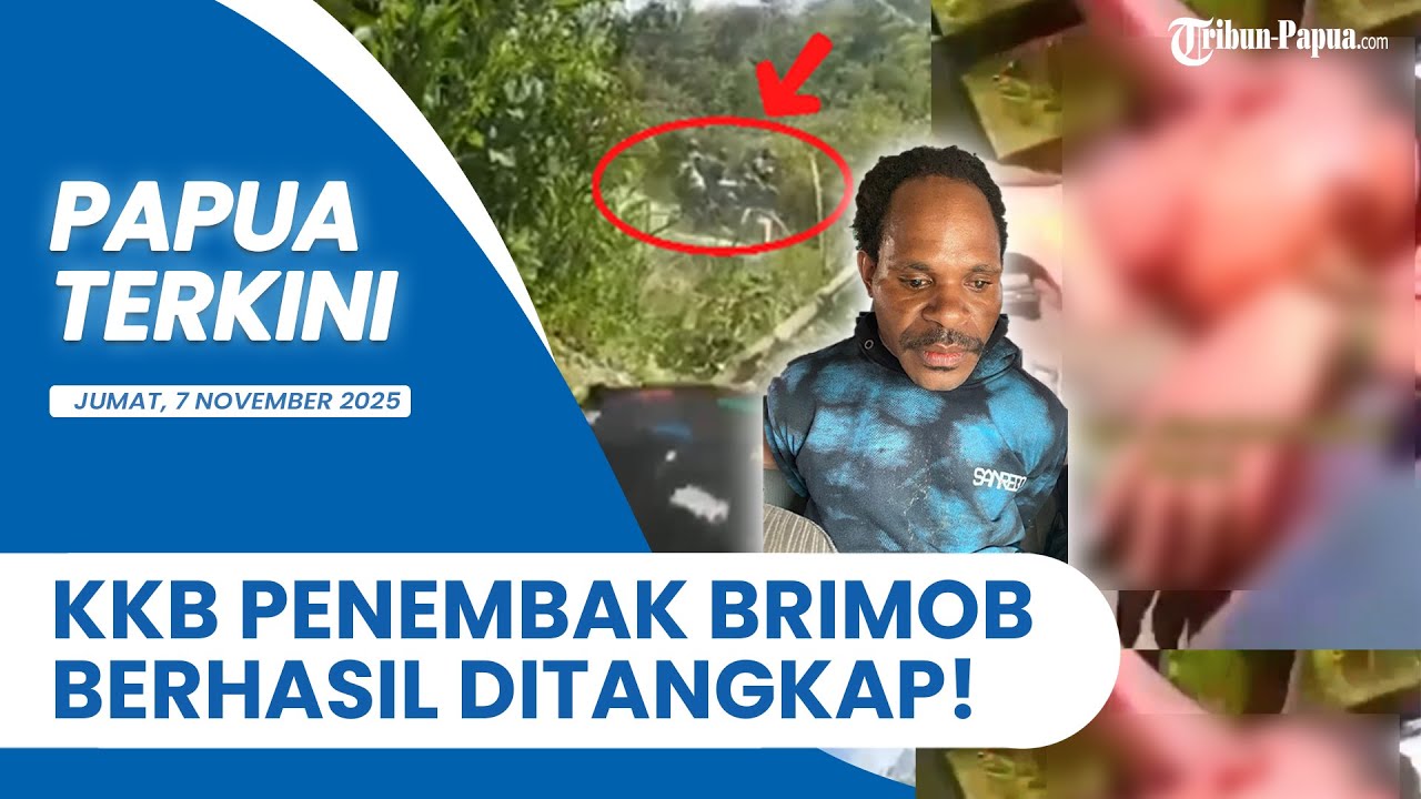 Komandan KKB Jaringan Aibon Kogoya Penembak Anggota Brimob Ditangkap!