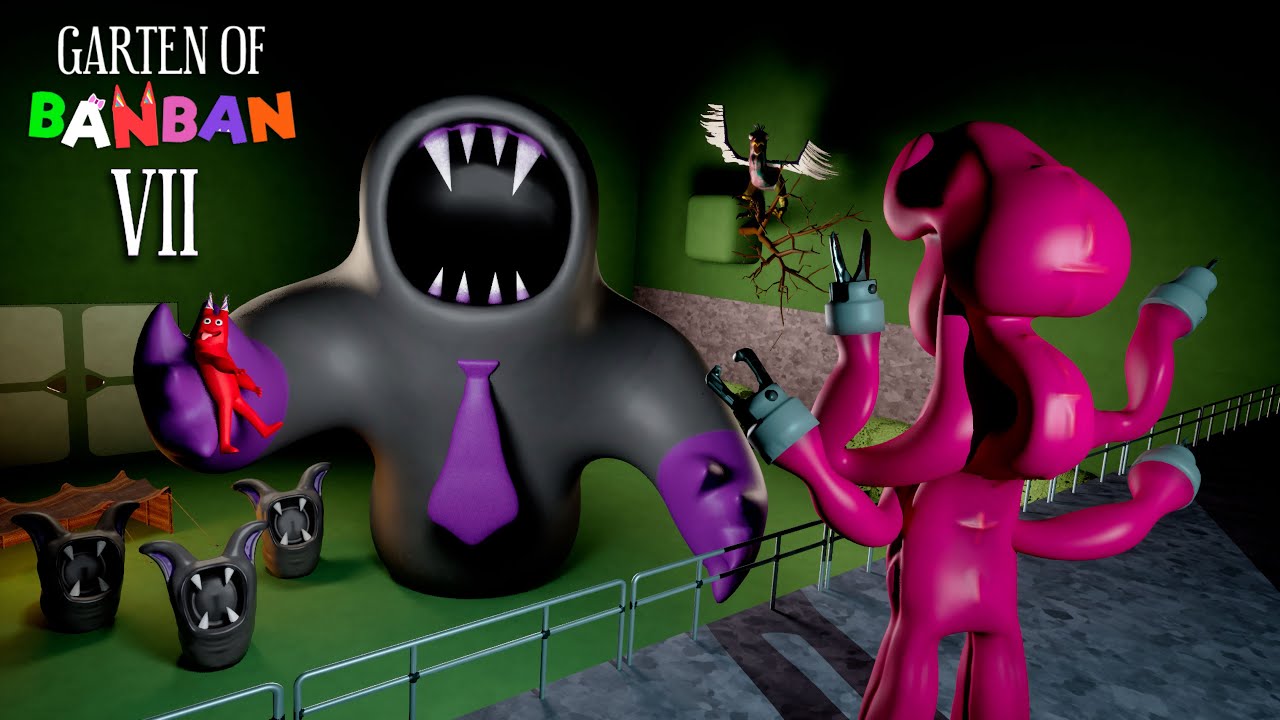 Garten of Banban 7 - Full Gameplay (Walkthrough No Commentary)
