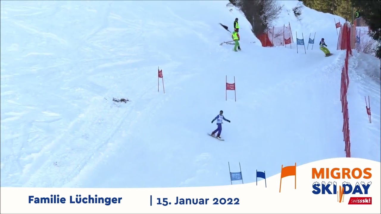 Migros Skiday 15.01.2022 Familie Luechinger