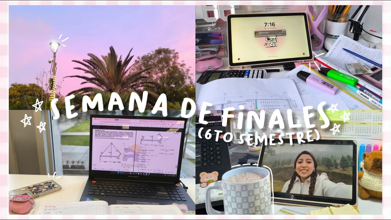 Sobreviviendo a Finales en Ingeniería Civil: Así Fue Mi Semana 🍓📚 - Moonberry Diaries