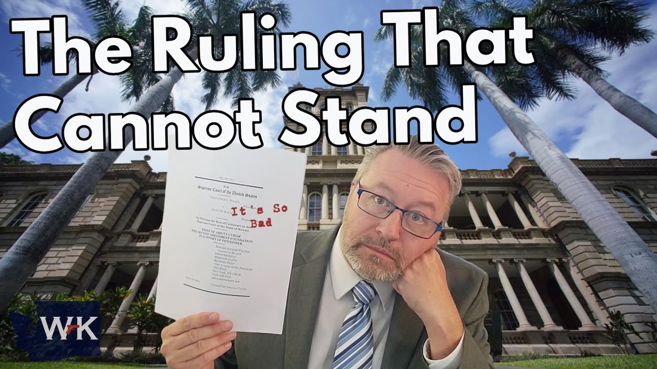 The Effort to Overturn the Worst Second Amendment Ruling Ever