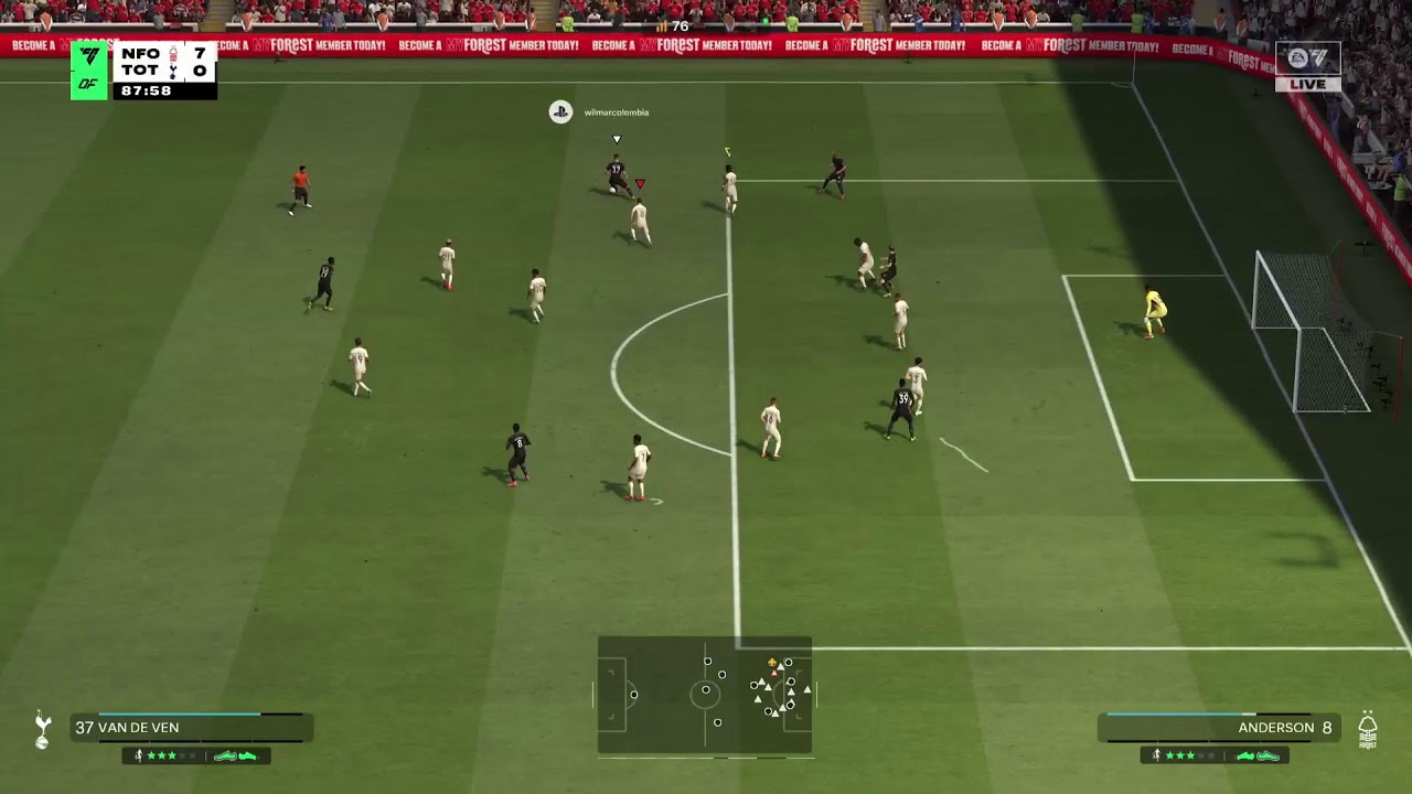 Serie B N Forest vs Tottenham