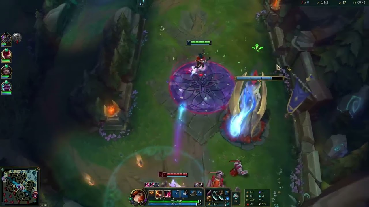 롤 솔랭 원딜 미포 LOL