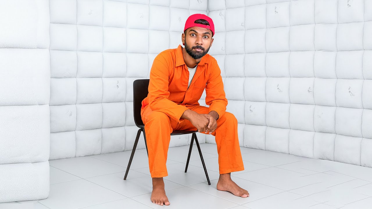මම සු​දු කාමරේක පැය 24​ක් හිරවෙලා හිටි​යා | Trapped in a White Room for 24 Hours