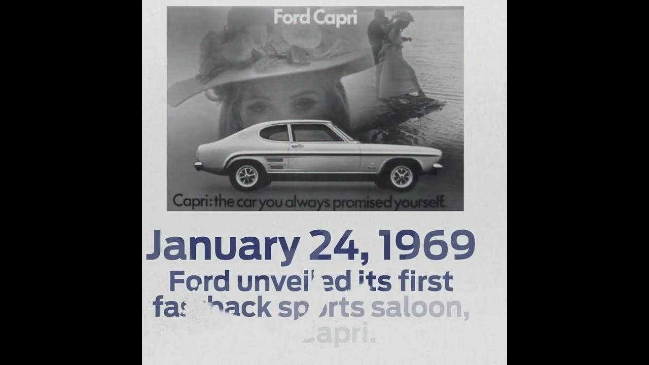 The Capri: Ford's European Mustang | January 24, 1969 | Today in Ford Motor Company History