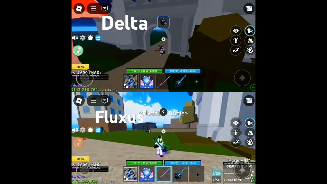 Delta vs fluxus which one is better no lag?