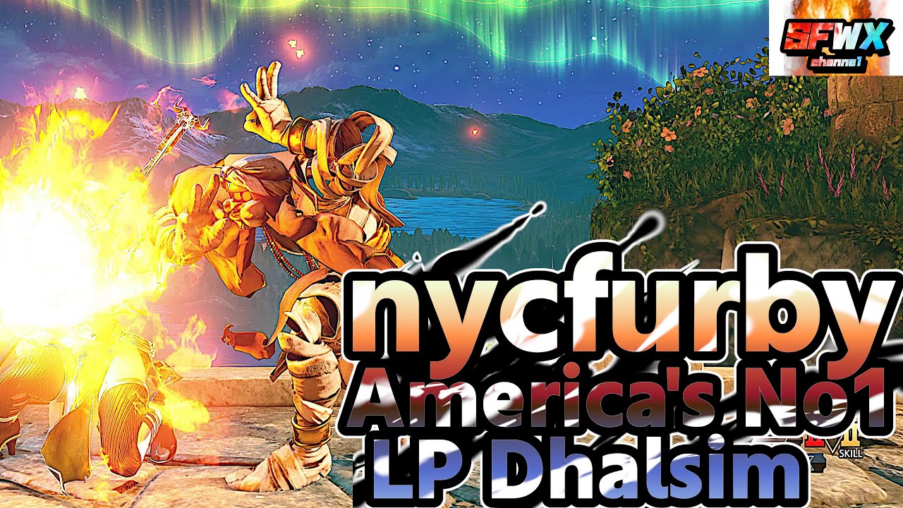 nycfurby America's No. 1 LP Dhalsim sf5 Season5 SF5 SFWX 4K  StreetFighter5 sfv sf5ce