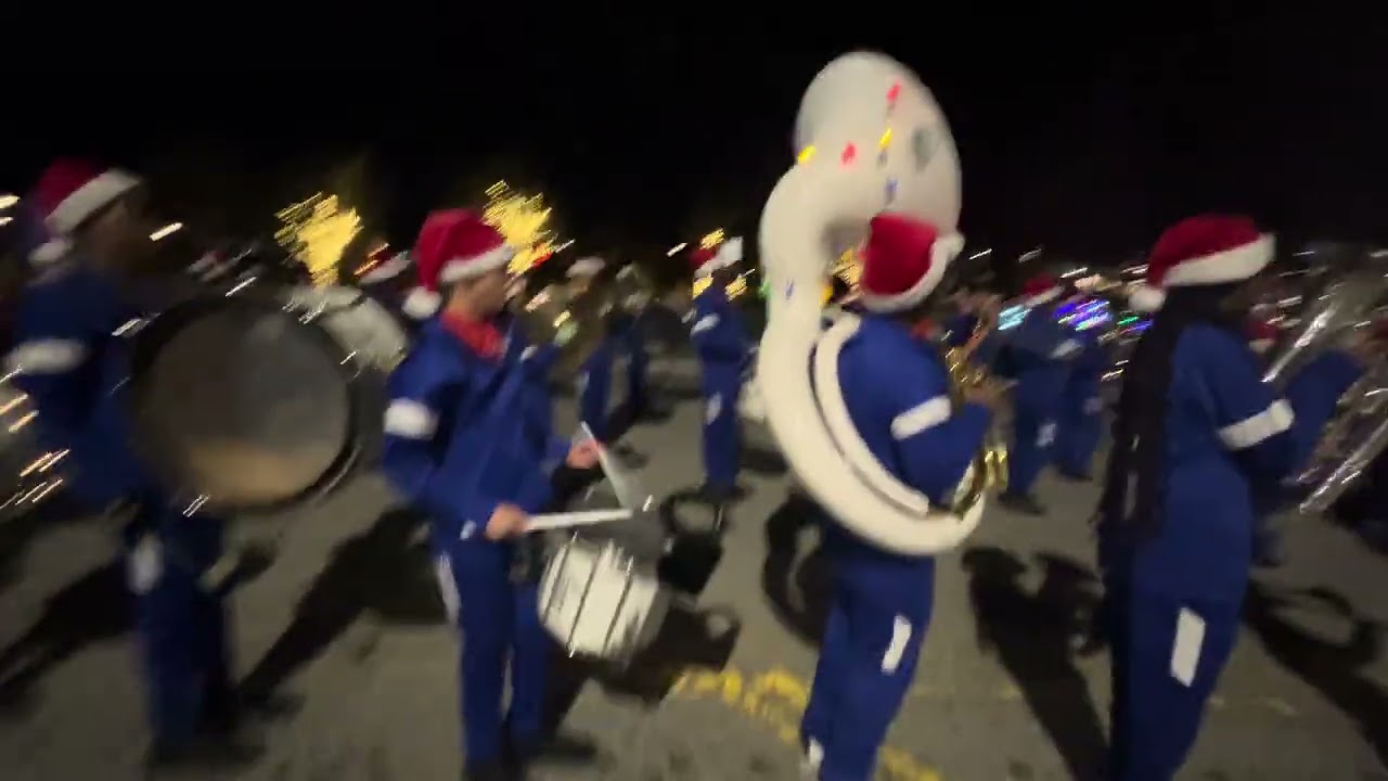 Daytona Beach Christmas Parade (CMS #1 Marching Spartans)