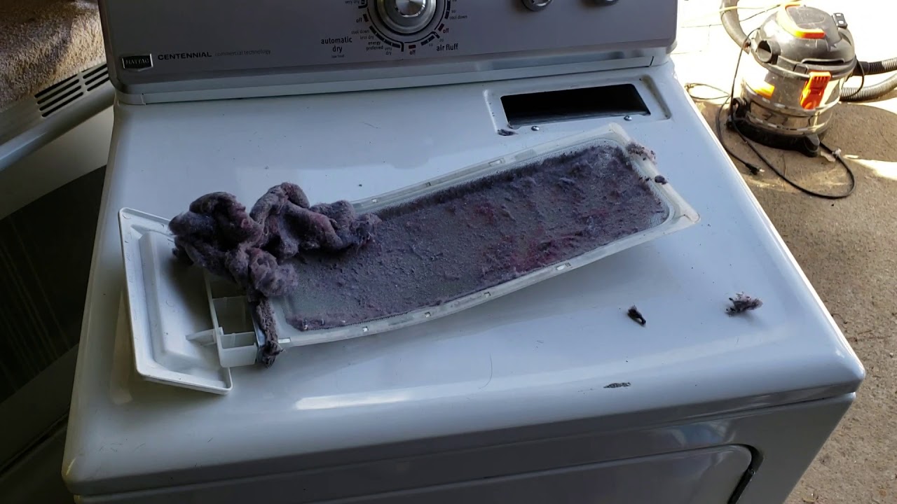 Правильный способ обслуживания сушильной машины Whirlpool / Maytag / Kenmore
