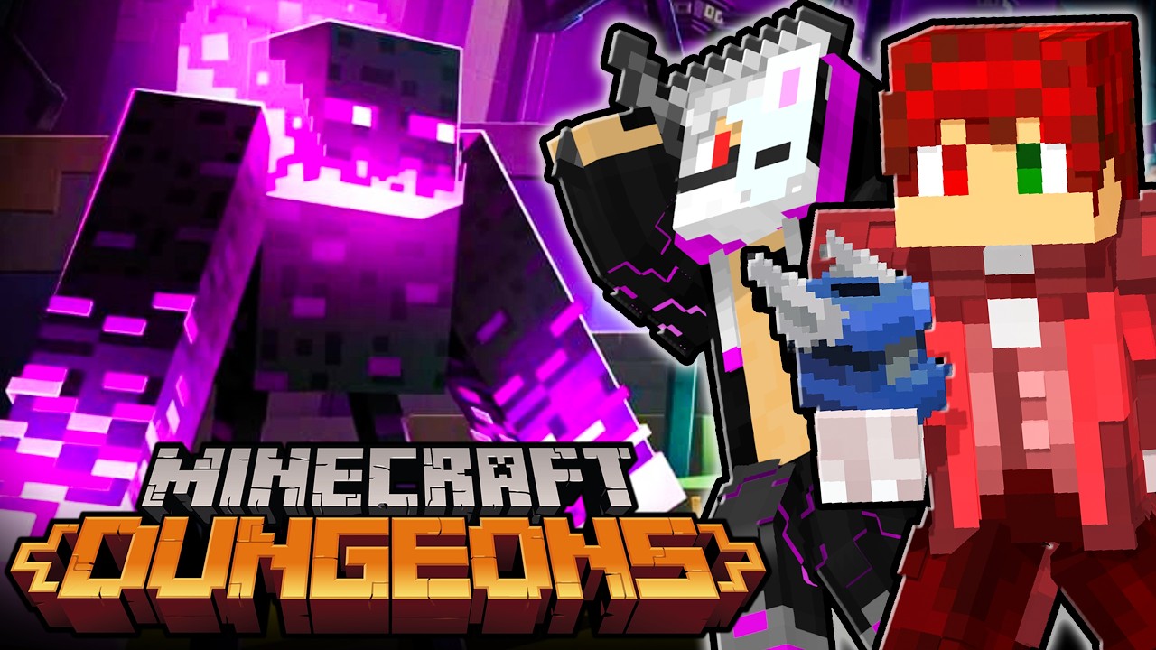 MISTRZ uczy mnie MINECRAFT DUNGEONS w 2026! @WaffelKamilatus