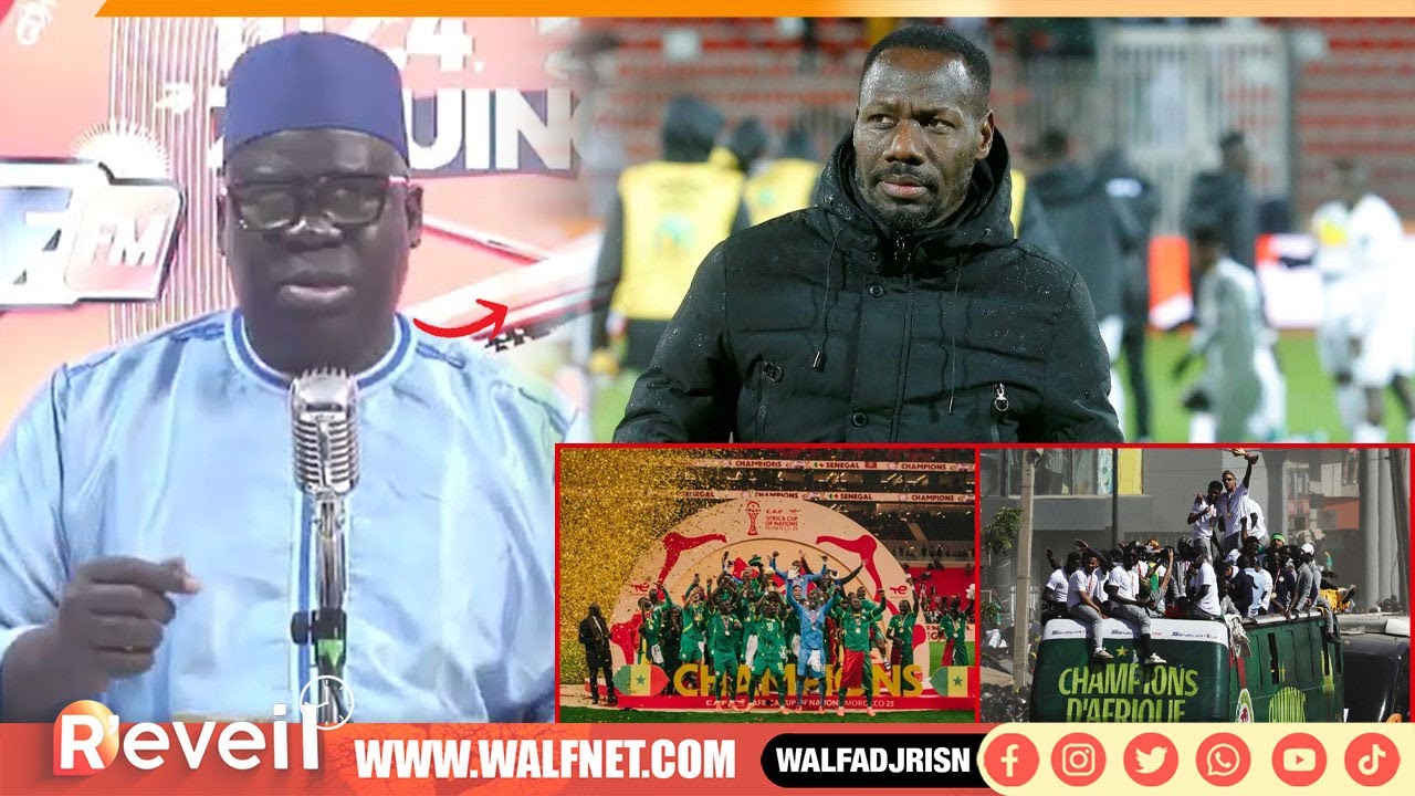 Sénégal champion:SN félicite les joueurs & claque la porte aux journalistes qui attaquent Pape Thiaw