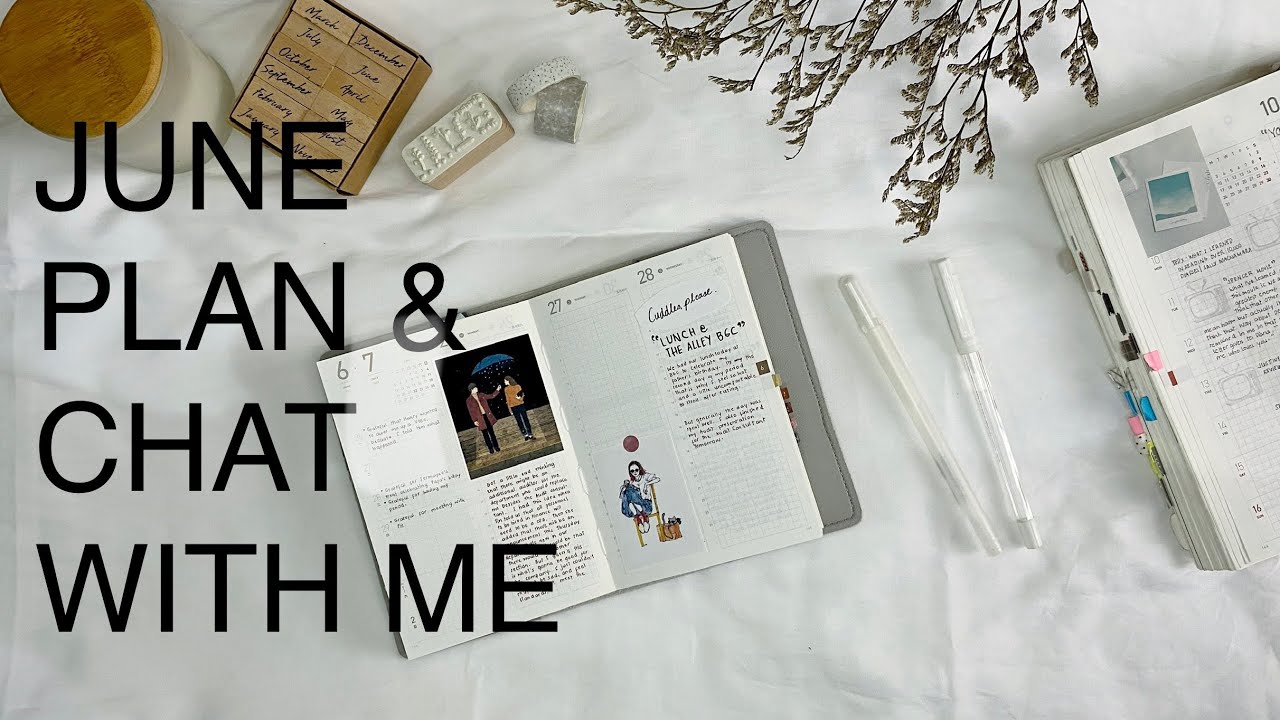 June 2023 Plan and chat with me I Take a Note Planner & Hobonichi Weeks Mega