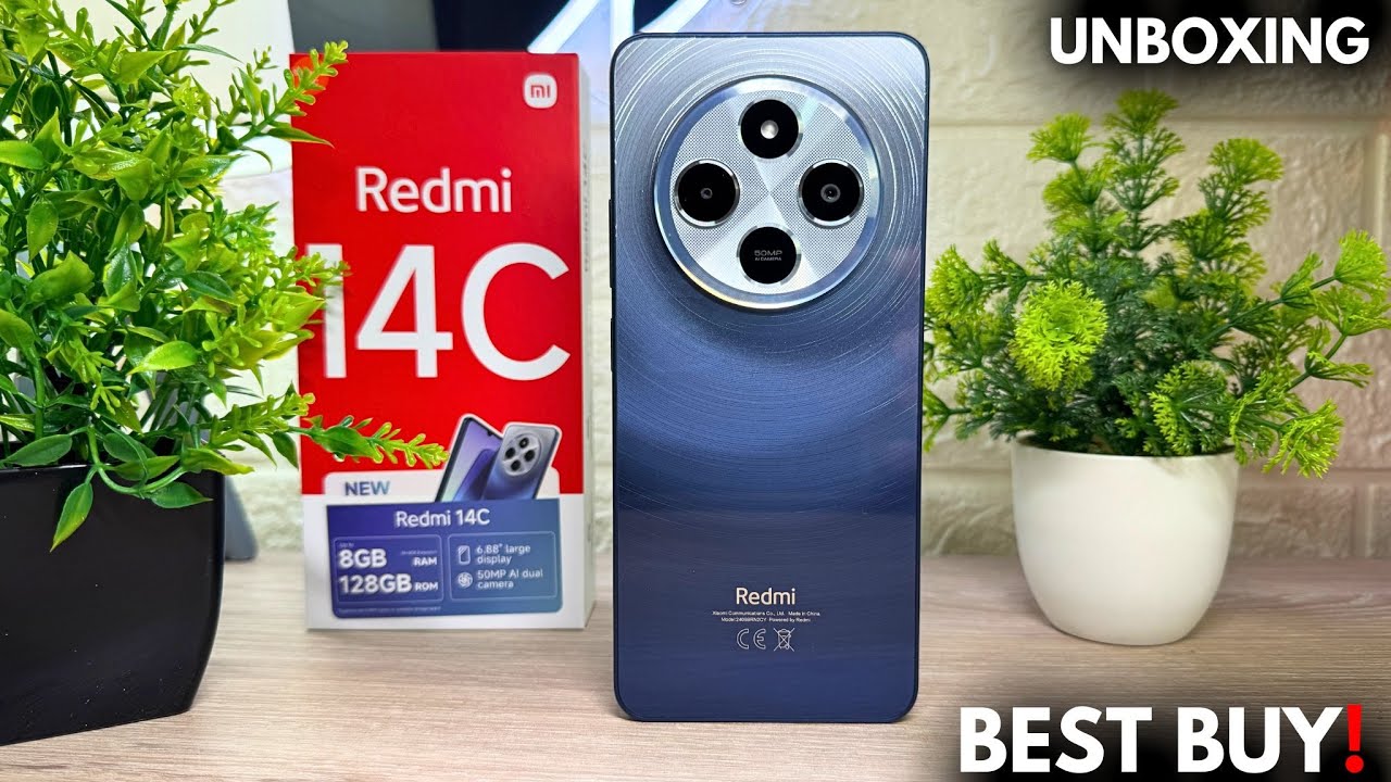 Redmi 14C UNBOXING - BEST BUY SOTTO I 100! OTTIME FOTO HyperOS Android14 120Hz Widevine L1 NFC