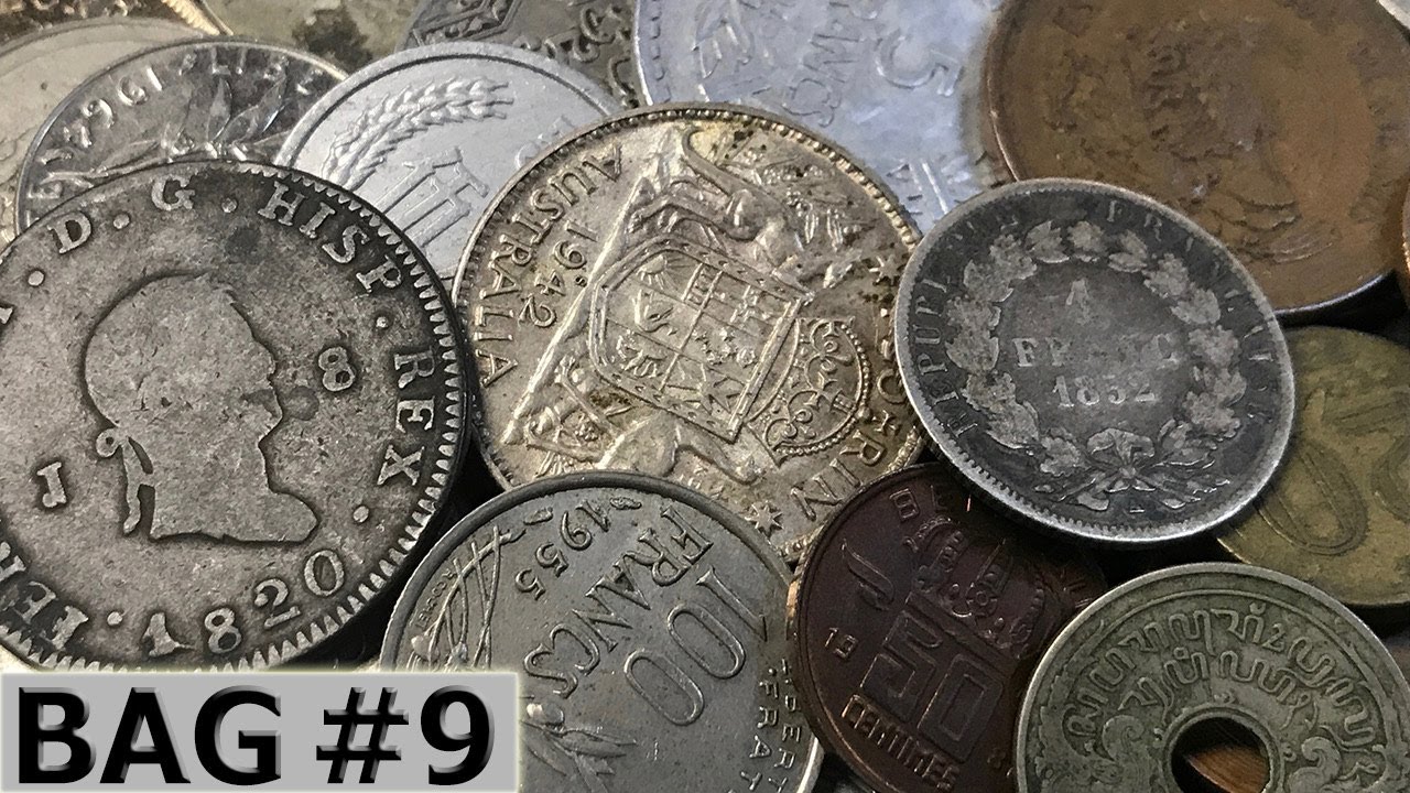 EXTREMELY OLD & RARE COINS DISCOVERED In Foreign Coin 1/2 Pound Search - Hunt #9