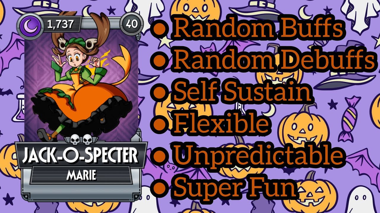 Хэллоуин 🎃: Выставка Джека-Призрака (Мари) - Skullgirls Mobile