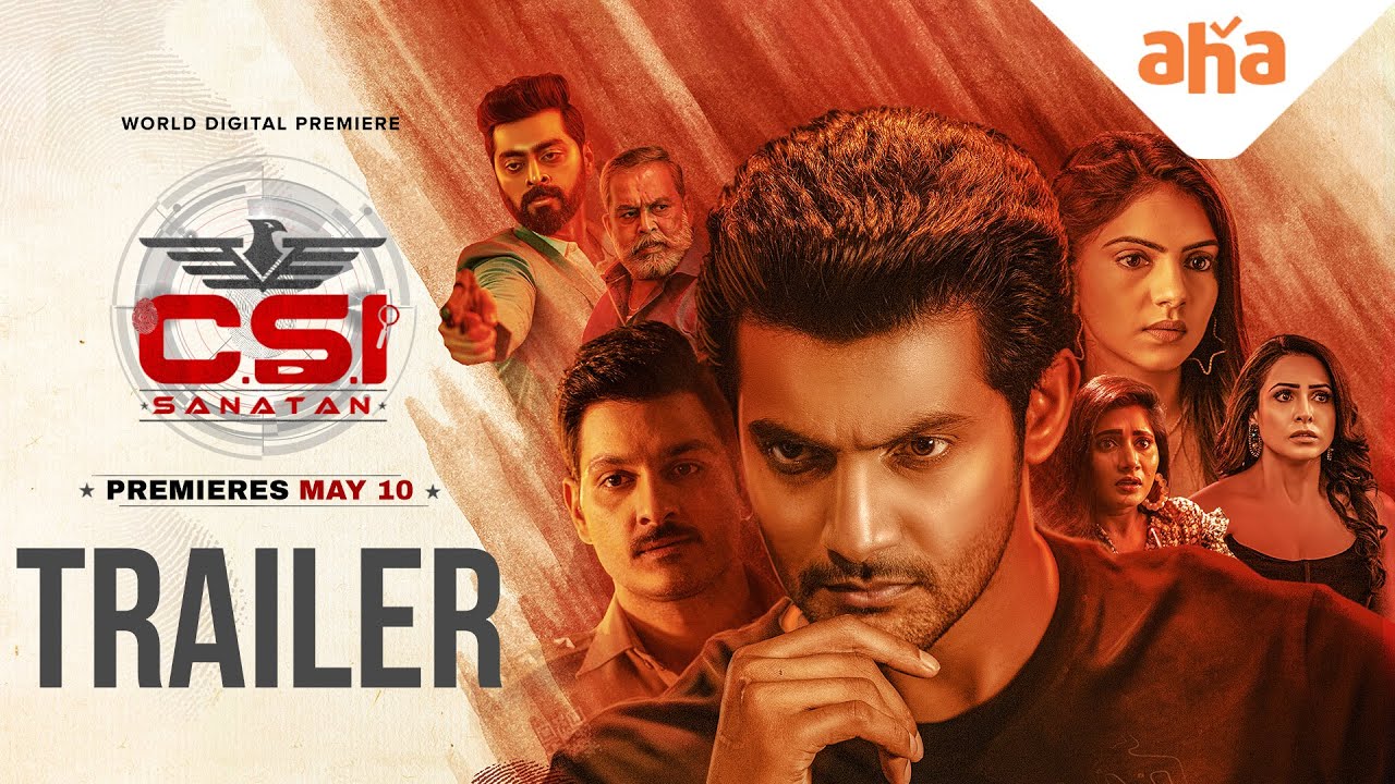 CSI Sanatan Trailer | Aadi Sai Kumar, Misha Narang | Sivashankar Dev | Aneesh Solomon | ahavideoIN