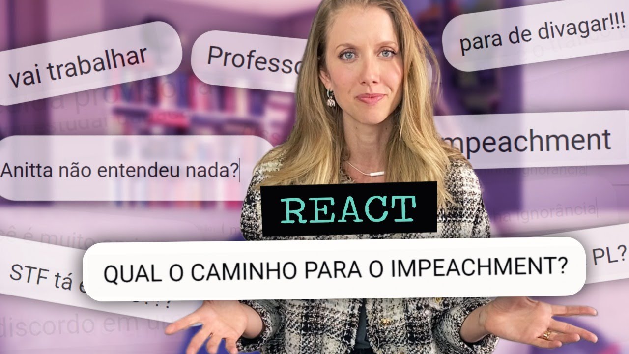 BOLSONARO PODE SOFRER IMPEACHMENT? - REAGINDO A COMENTÁRIOS