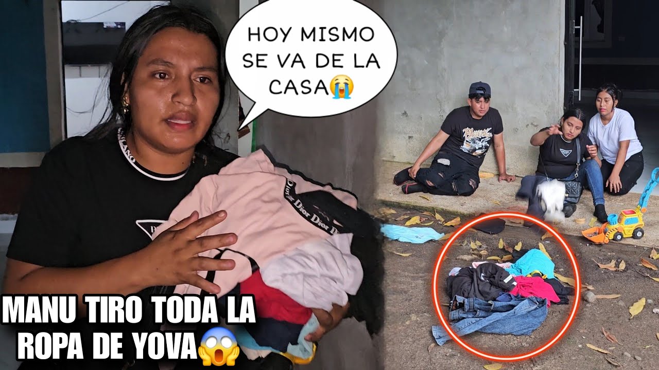 MANU Con 4rma Enfrentó A YOVA😡Lo Echo De La Casa Por EMB4RAZAR A MARITZA😭Tienes Que Ver Este Video😱